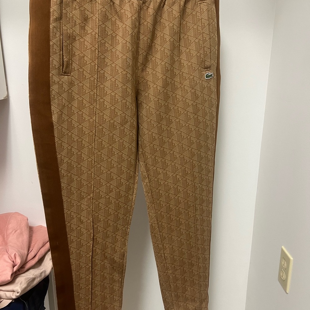 Lacoste Monogrammed sweatpants